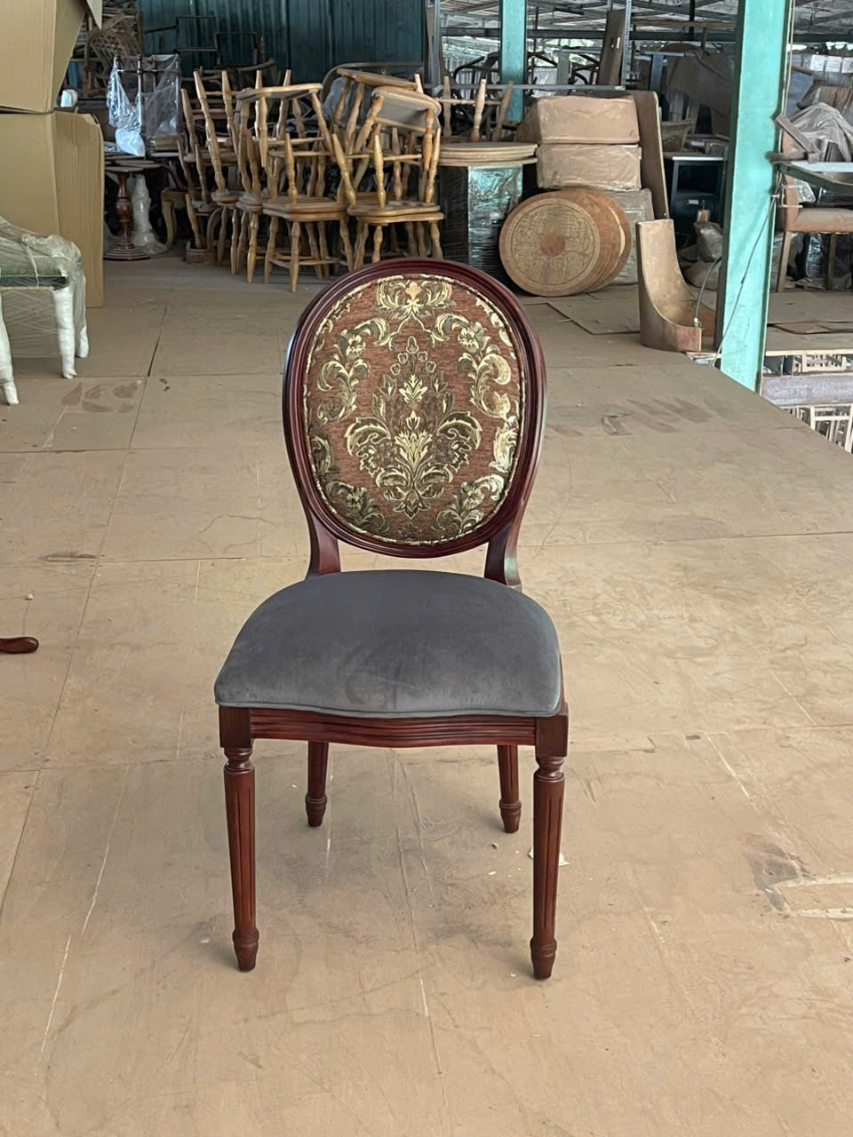 GHẾ ĂN CỔ ĐIỂN LOUIS 16-KHÔNG TAY